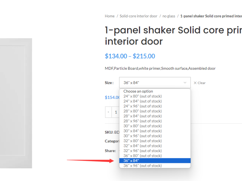 WooCommerce 如何禁用缺货的属性选项